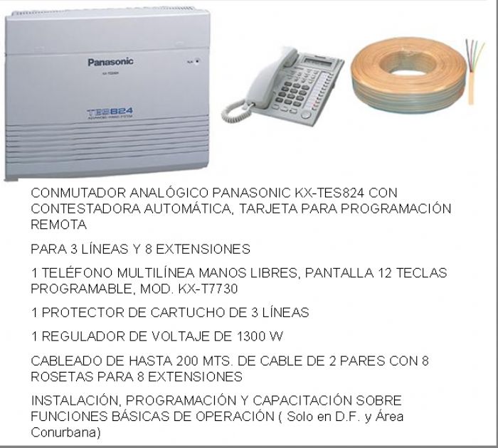 Conmutadores Panasonic
